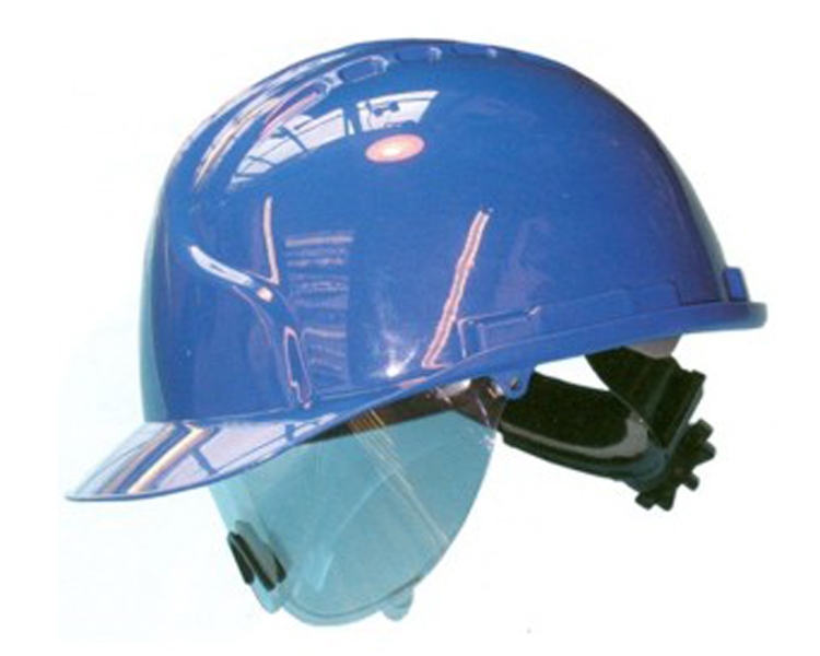 Capacete JSP MK7 c/Rolete e Viseira Retractil, Ventil.