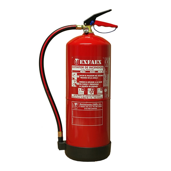 Extintor ABC Pó Químico 12 Kg PI-12 43A - 233B