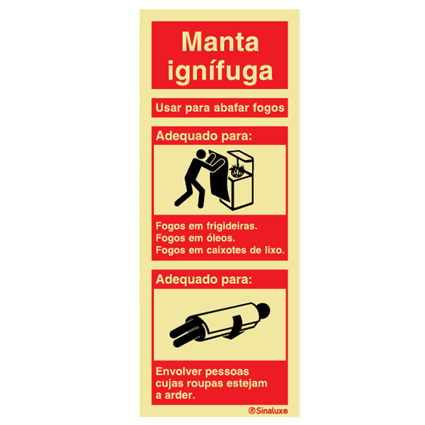 Sinal de Manta Sinalux P0445