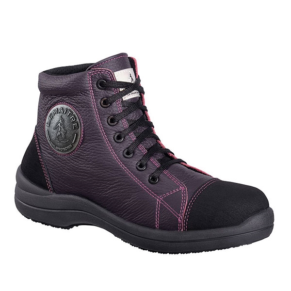 Botas Lemaitre Liberty High Prune S3