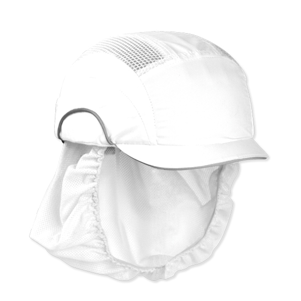 Boné JSP HardCap™ A1+ CleanCap™ com Rede Cabelo