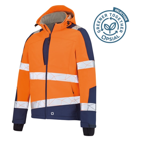 Casaco Opsial Alta Visibilidade Vega EVO OGT Laranja/Azul