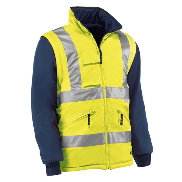 Parka Reversivel Alta Visibilidade Juba Reflector HV709