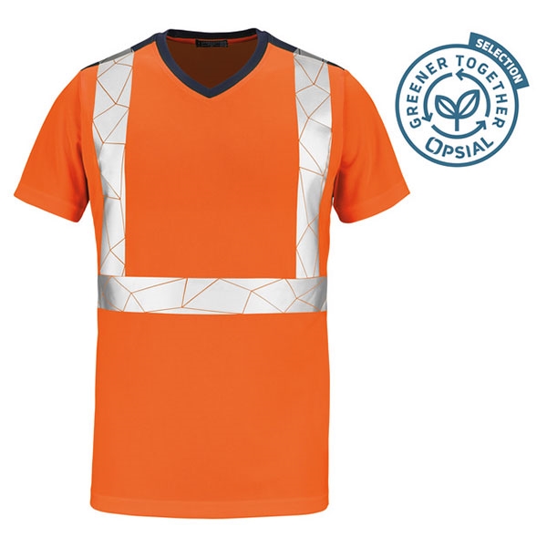 T-shirt Opsial HV Cassius OGT Laranja/Azul