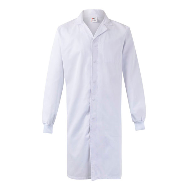 Bata de Laboratório com Botões de Pressão 259001