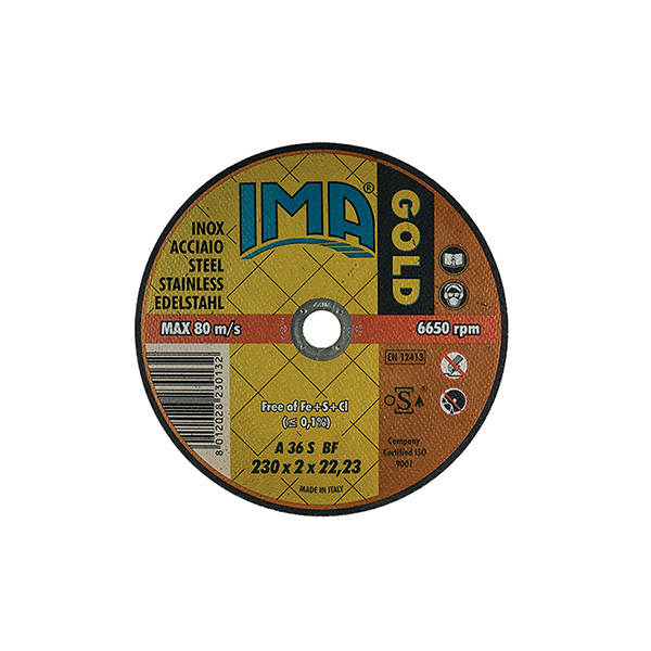 Disco Corte Inox Gold 230x2,0x22mm