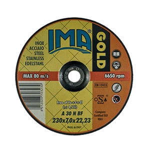 Disco Rebarbar Inox Gold 115x6.4x22