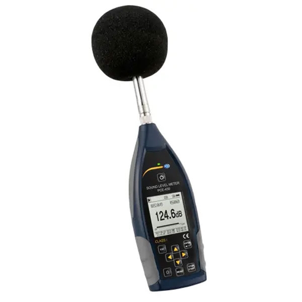 Sonómetro PCE-430-ICA com Certificado Calibração ISO