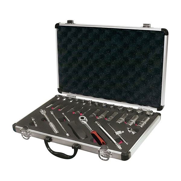 Conjunto 33 Chaves Egamaster de Soquete 1/4"