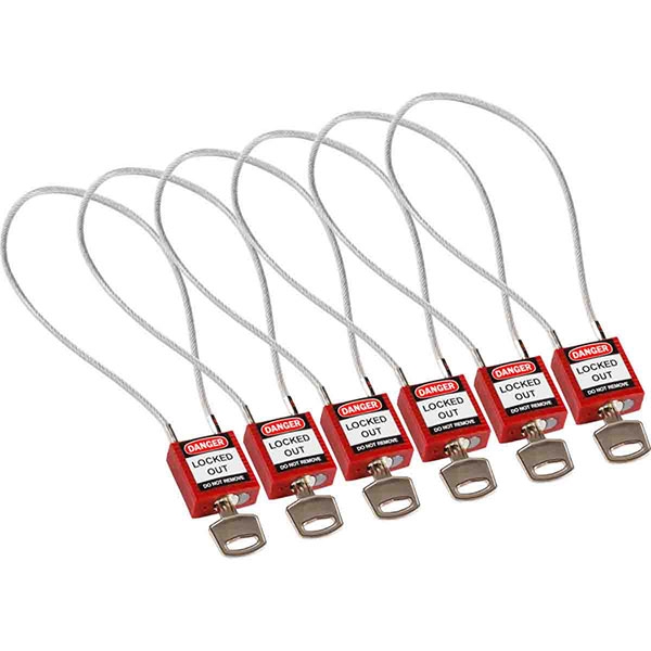 Cadeado KA 40mm Brady 146132 (6 unidades)