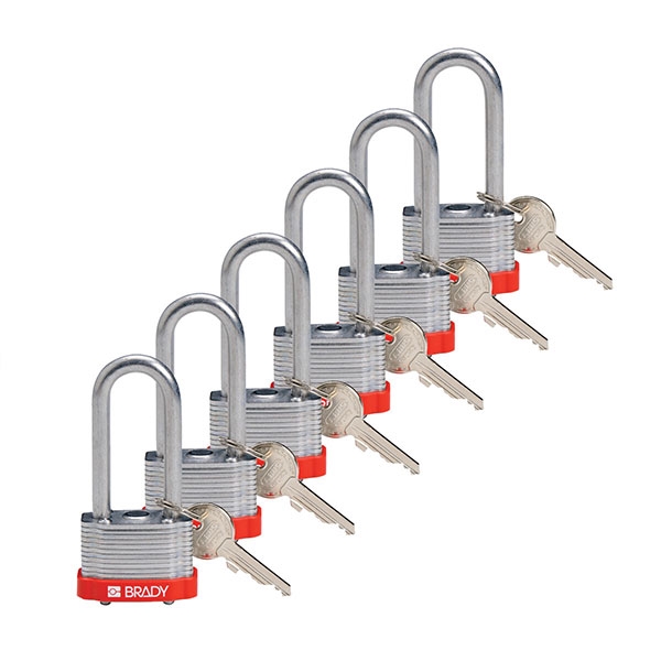 Cadeado Aço 51mm Brady 814106 (Unidade)
