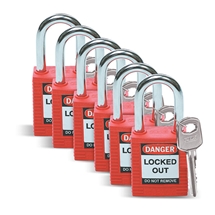 cadeado-38mm-brady-051339-vermelho-cx6-un